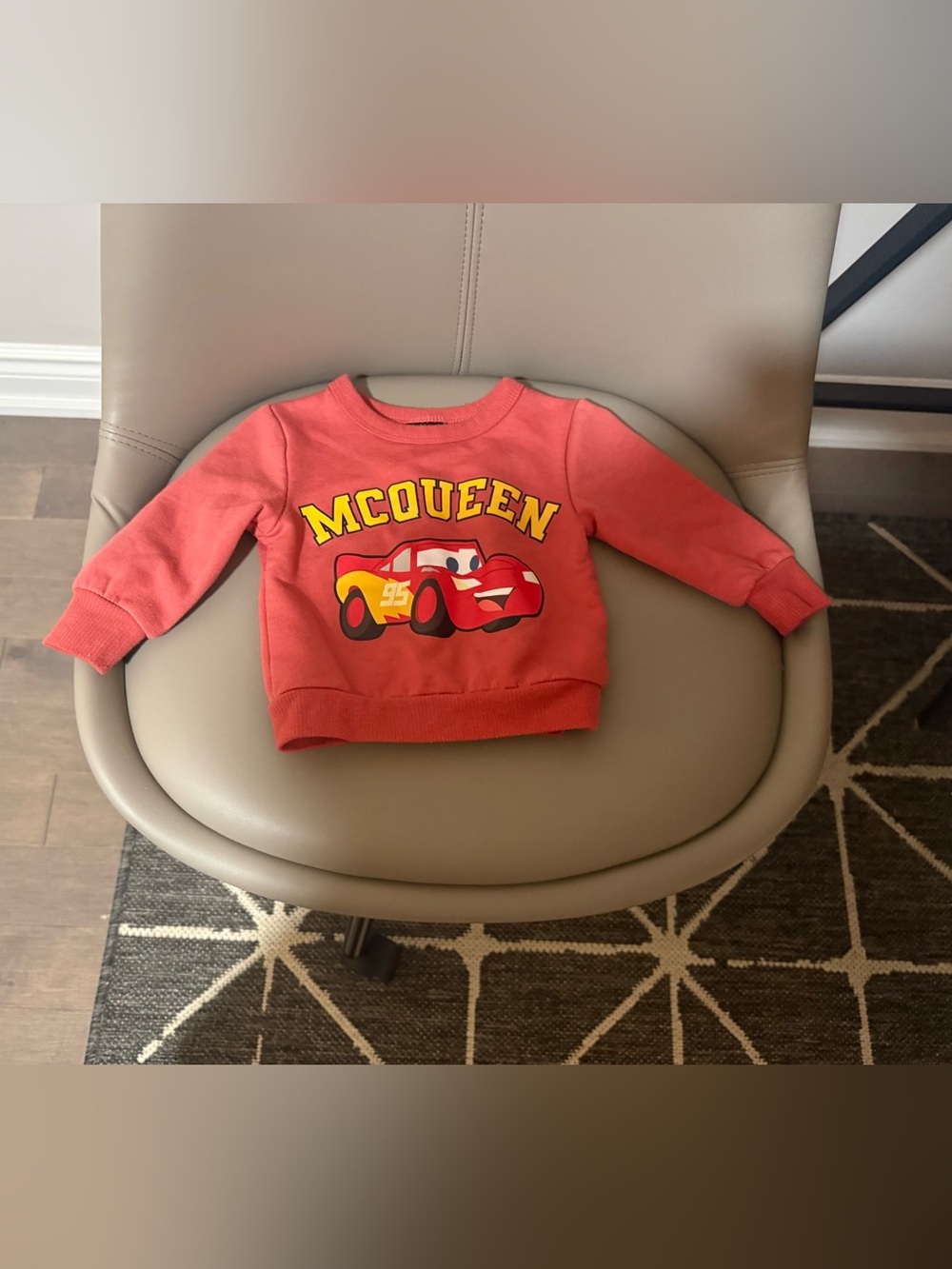 Cars Lightning McQueen Sweatshirt size 0-3 months